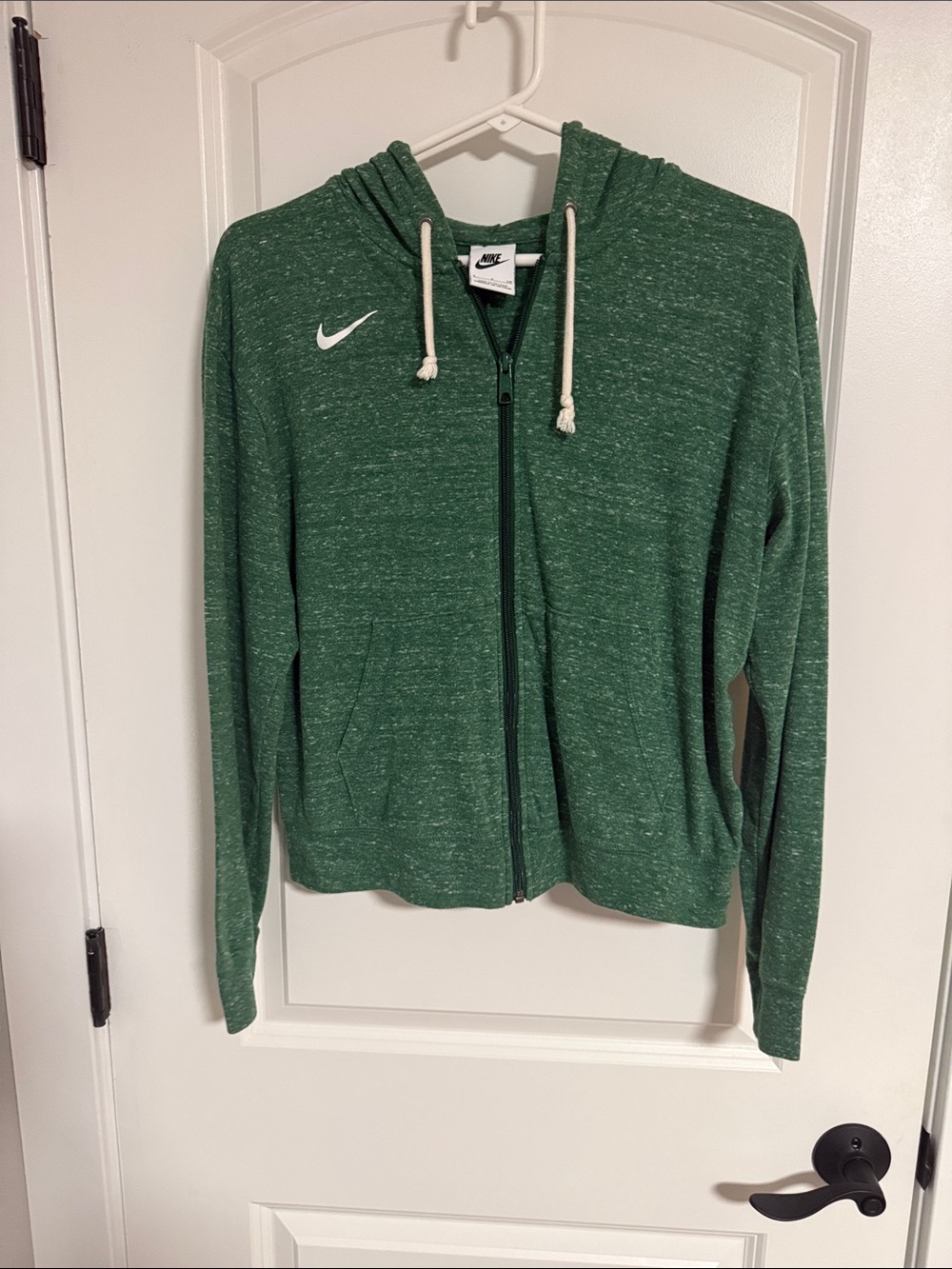 Nike Women’s Forest Green Heather Full-Zip Hoodie Jacket
